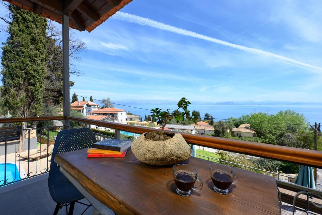 Seven Keys Luxury Suites Achílleion Buitenkant foto